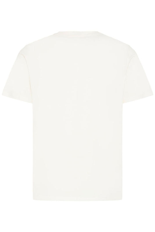 CASUAL FRIDAY White Embroidery T-Shirt