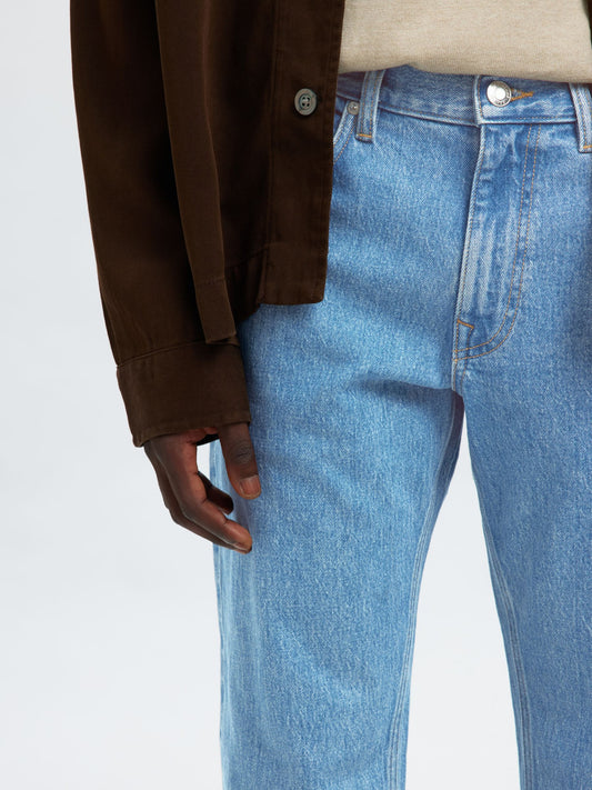 SELECTED 175 Light Blue Jean