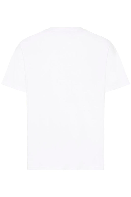SOLID Box Fit White T-Shirt