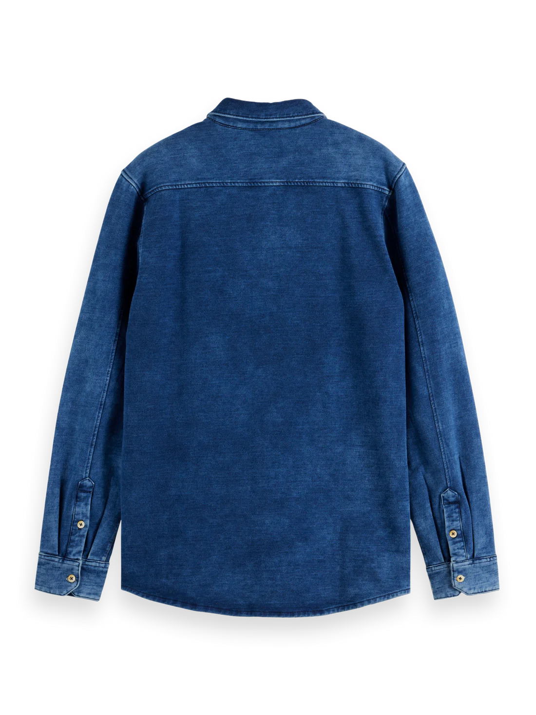 SCOTCH AND SODA INDIGO OVERSHIRT
