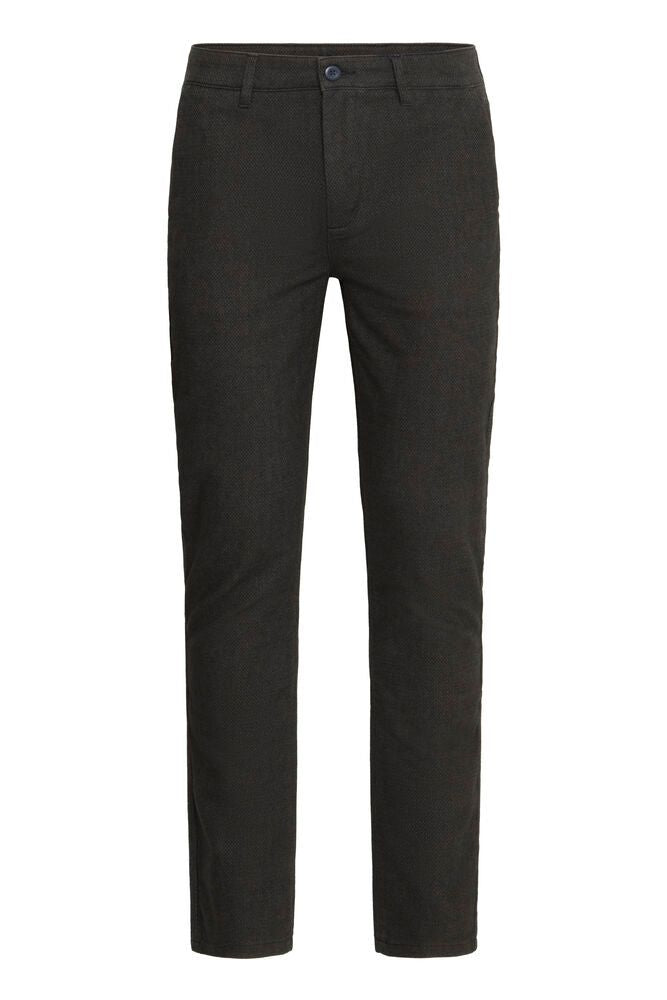 FQ1924 Black Twill Smart Casual Trouser