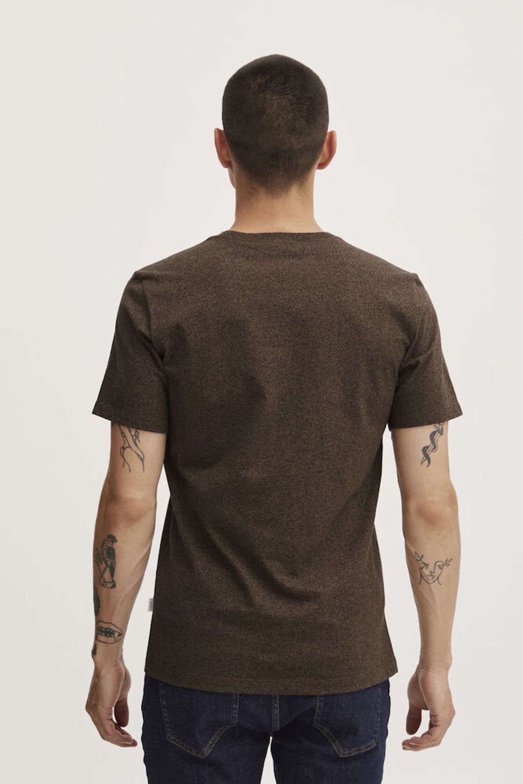 CASUAL FRIDAY Thor T Shirt BROWN
