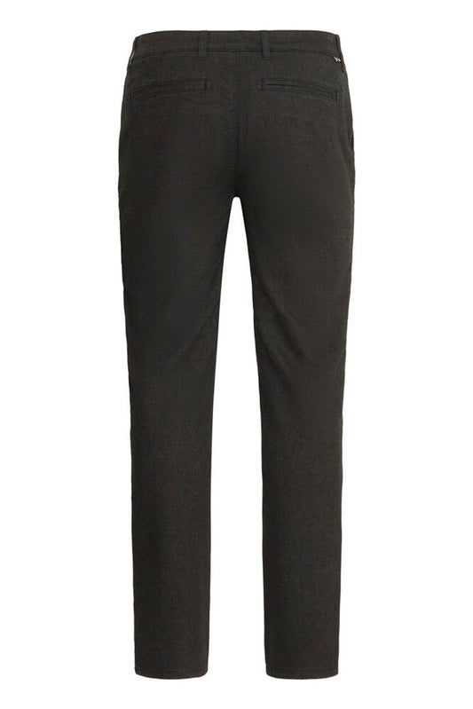 FQ1924 Black Twill Smart Casual Trouser