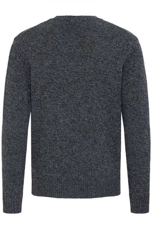 CASUAL FRIDAY Soft Mélange Knit BLACK