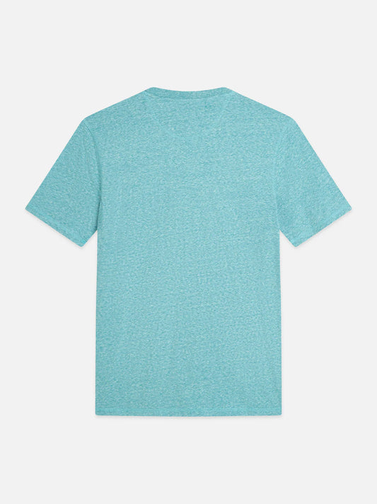 Scotch & Soda Teal Regular Fit T-Shirt