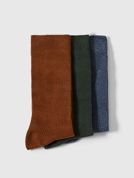 SELECTED HOMME 3PK Mens Box Of Socks