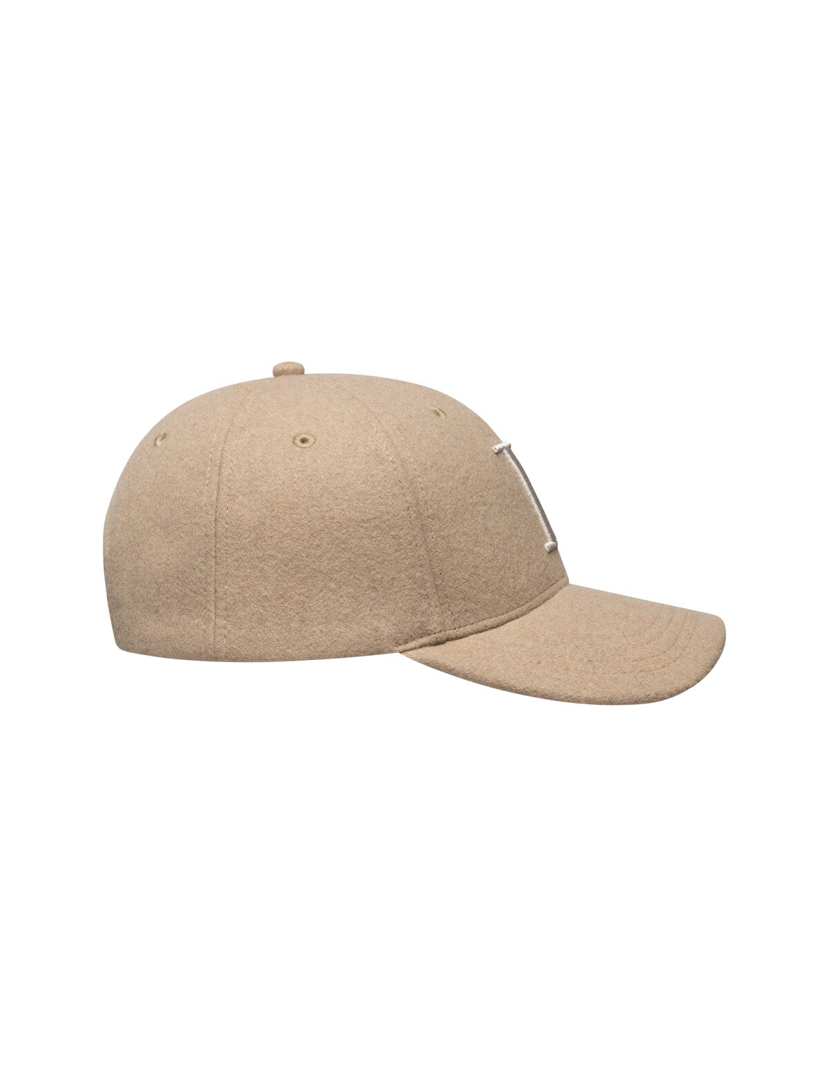 LES DEUX Wool Baseball Cap SAND