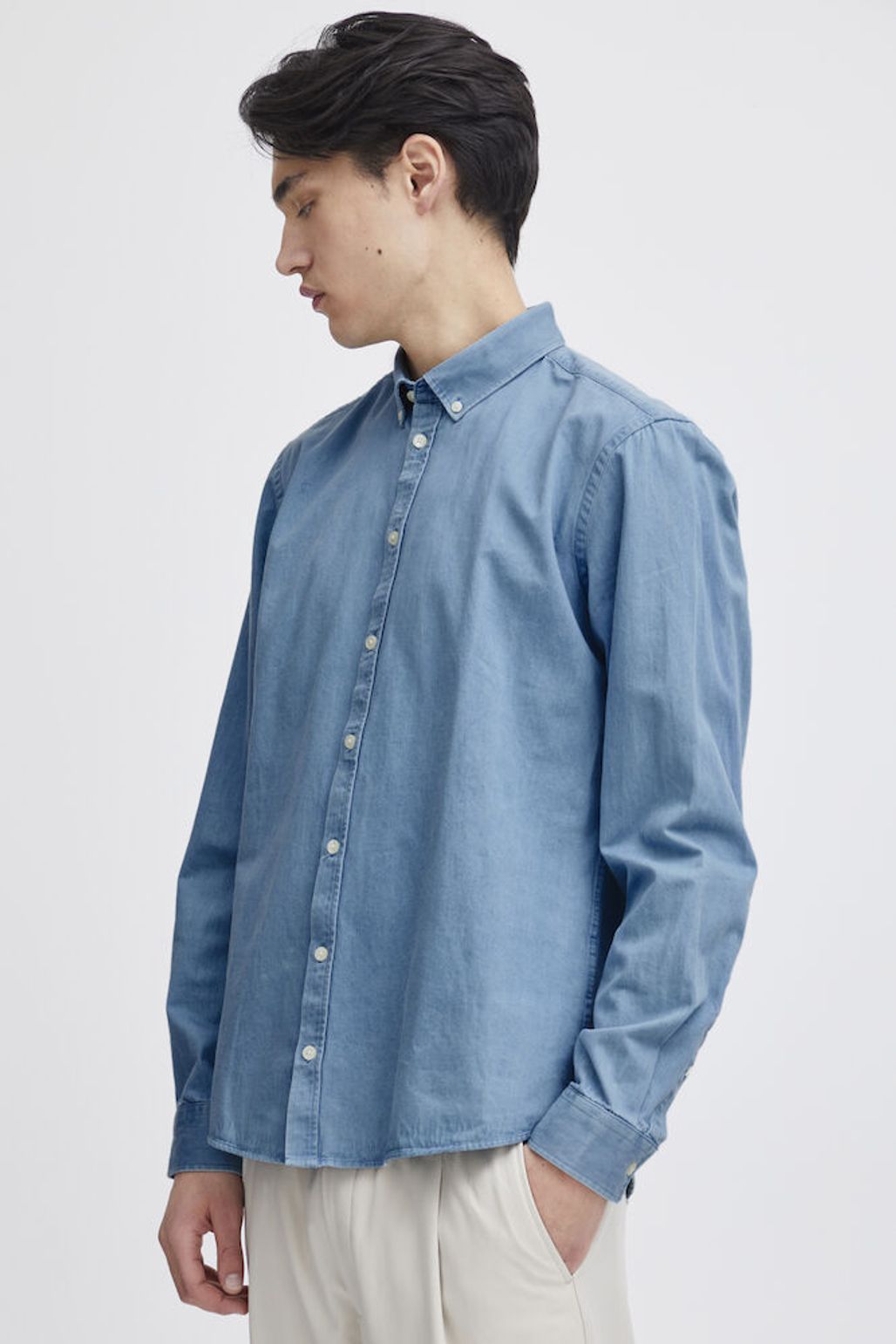 Denim Shirt Light Blue