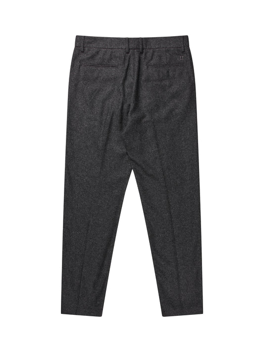 LES DEUX Como Reg Wool Suit Pants GREY