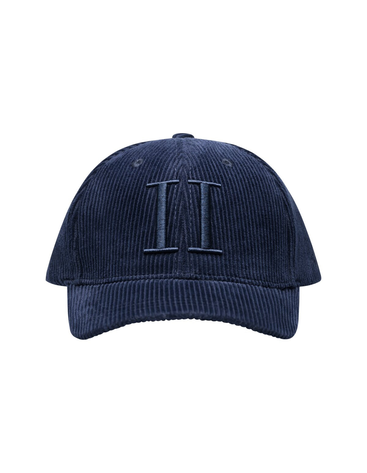 LES DEUX Corduroy Baseball Cap NAVY