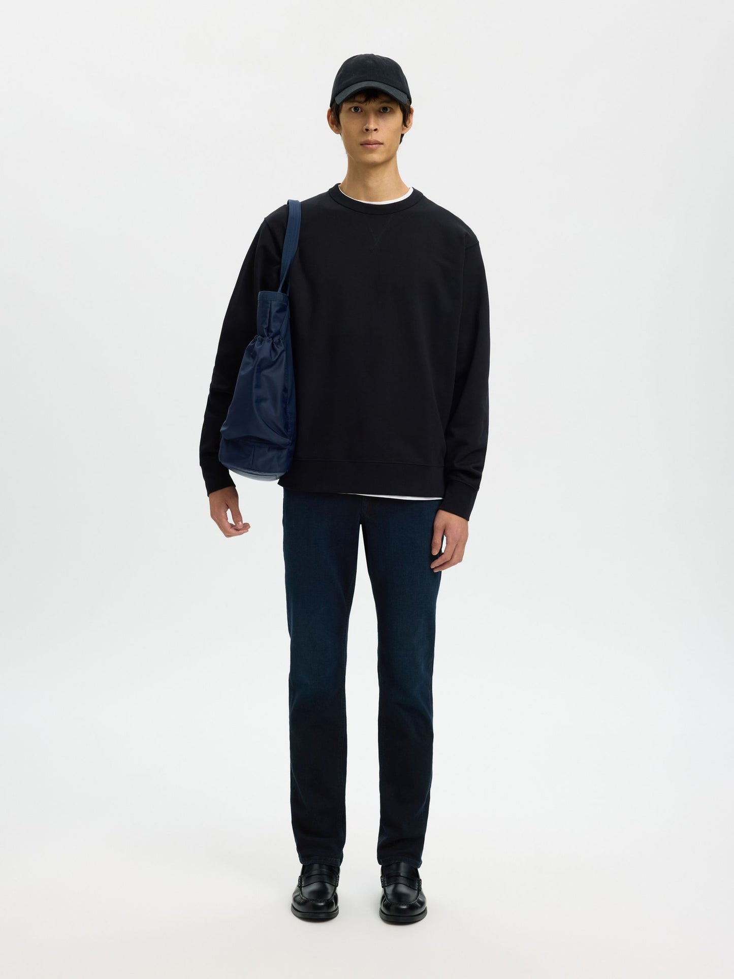 SELECTED 175 Fit Dark Flex Jean