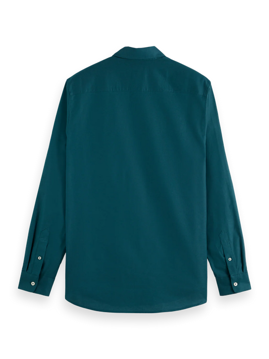 SCOTCH AND SODA TEAL Button-Down Shirt