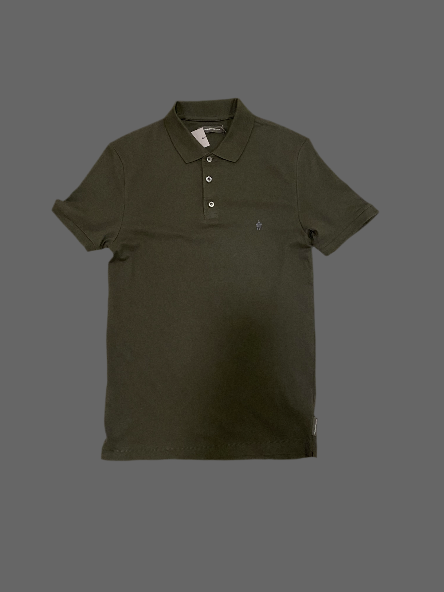 French Connection SS Green Polo