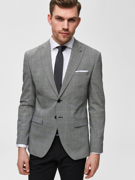SELECTED HOMME Plain Tie GREY