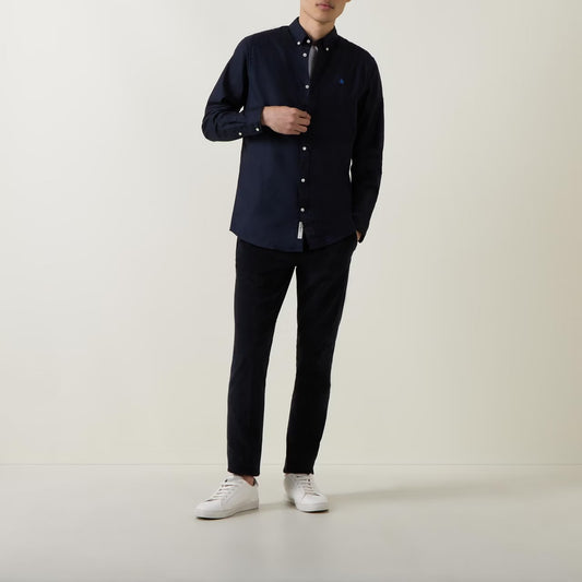 SCOTCH AND SODA Navy Blue Button-Down Shirt