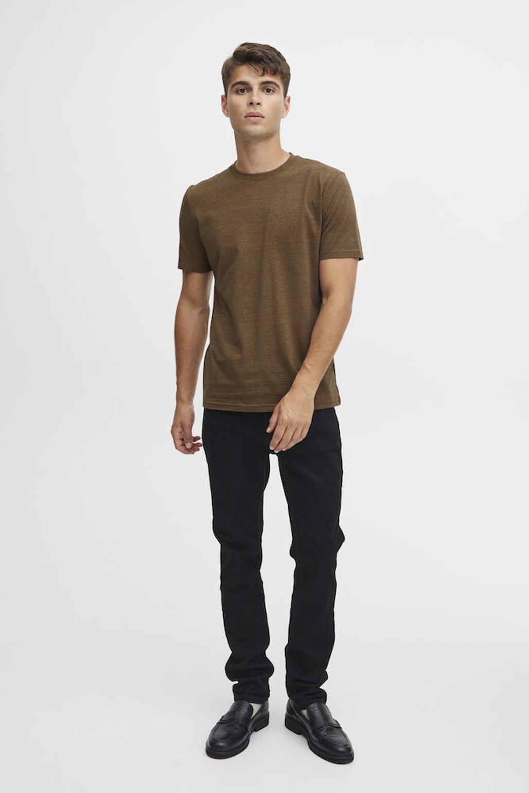 CASUAL FRIDAY Thor T Shirt BROWN