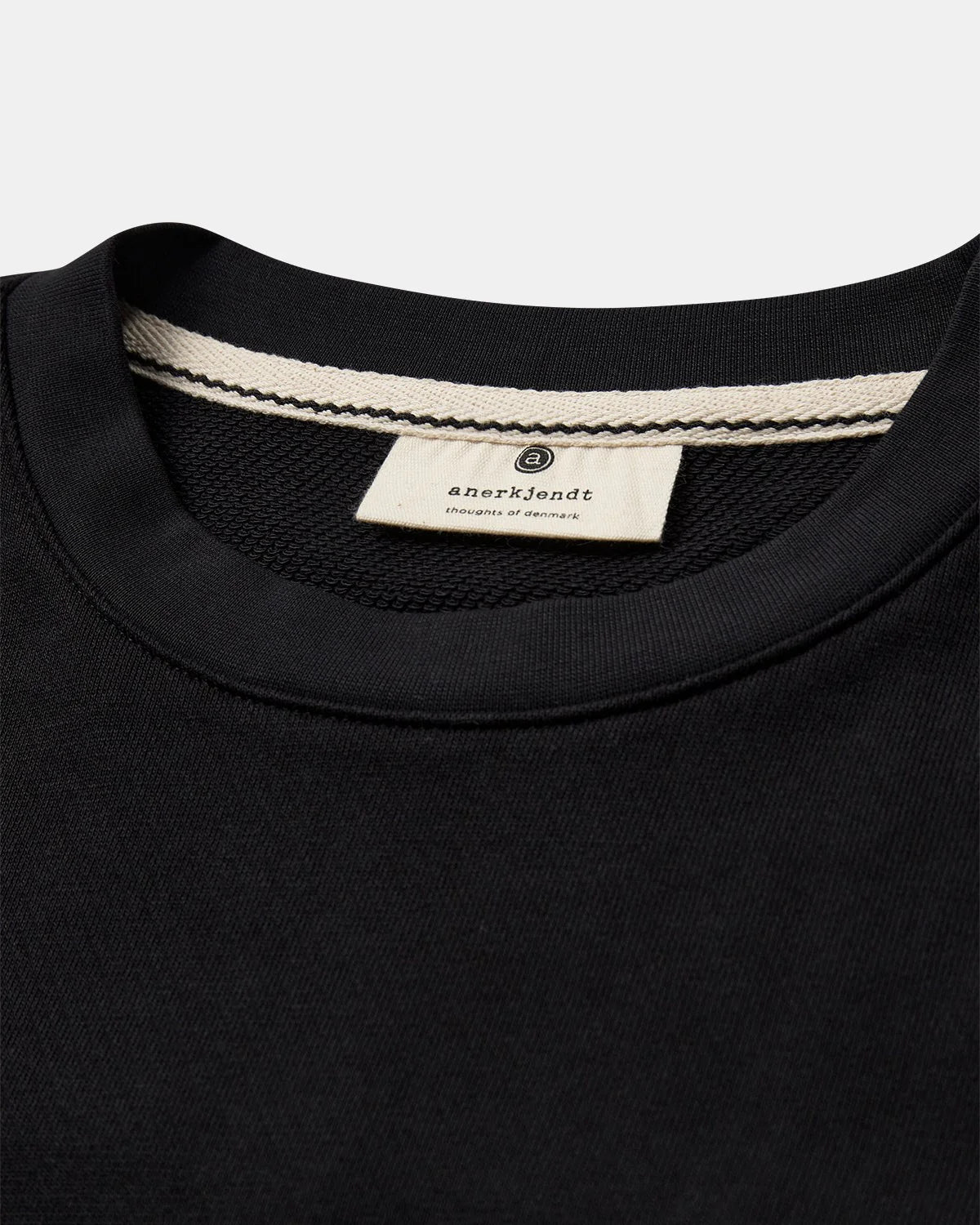 ANERKJENDT CREW NECK CAVIAR BLACK