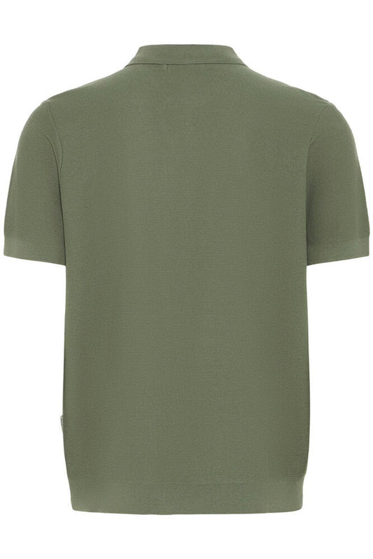 CASUAL FRIDAY Dark Green Relax Fit Polo