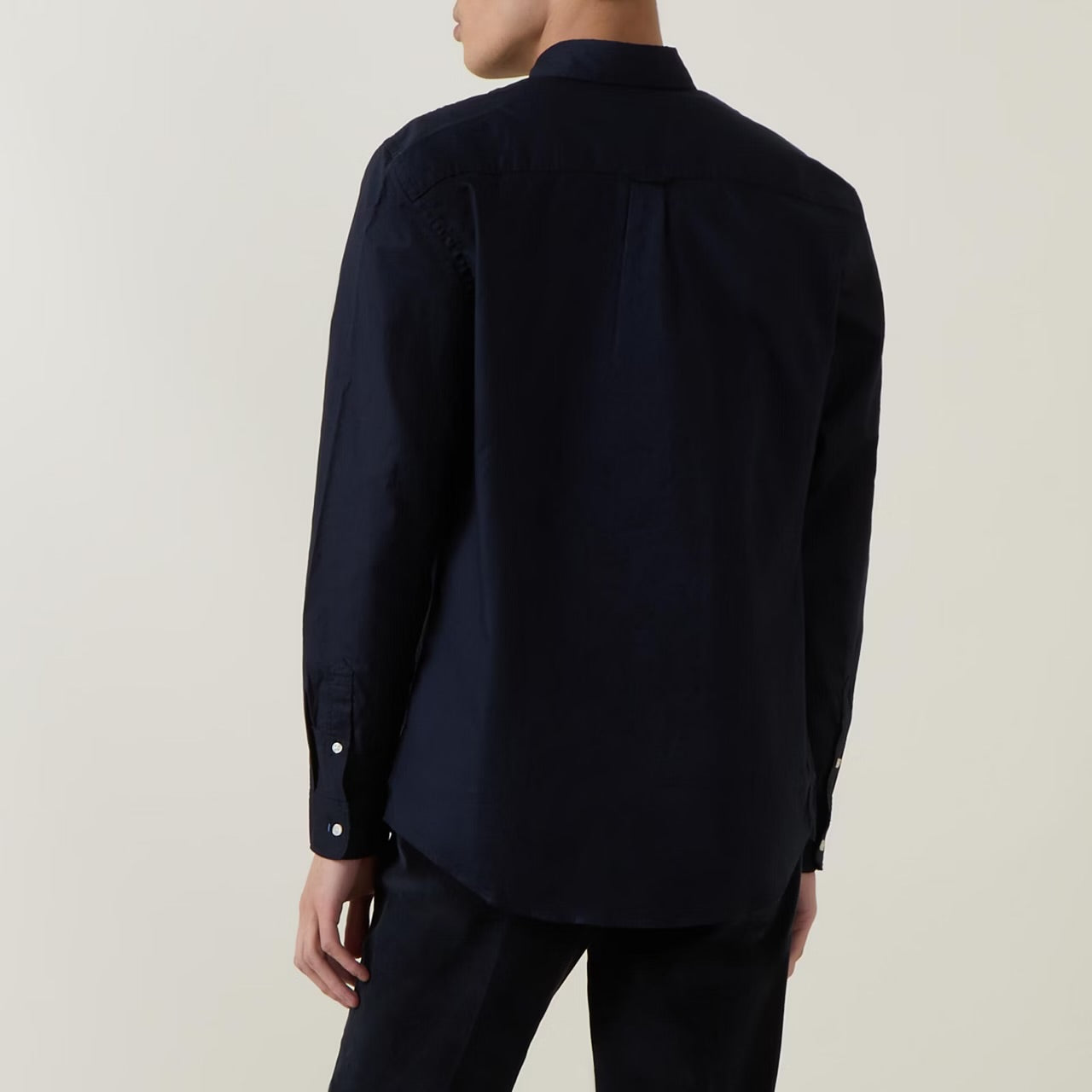 SCOTCH AND SODA Navy Blue Button-Down Shirt