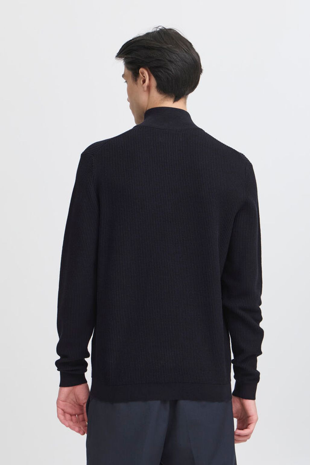 CASUAL FRIDAY Navy 1/4 Zip