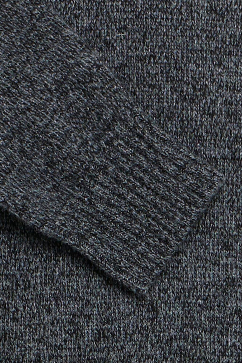 CASUAL FRIDAY Soft Mélange Knit BLACK