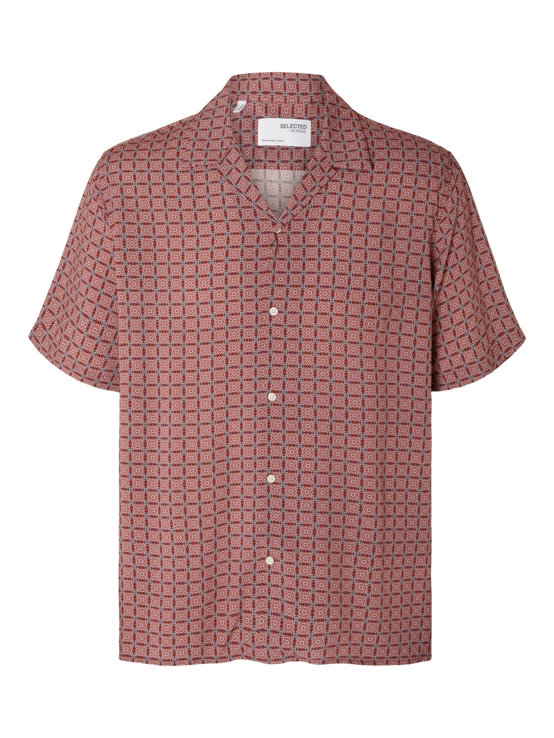 SELECTED HOMME Holiday Shirt Red