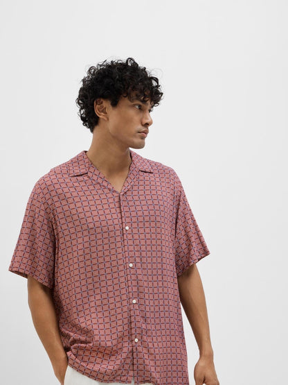 SELECTED HOMME Holiday Shirt Red