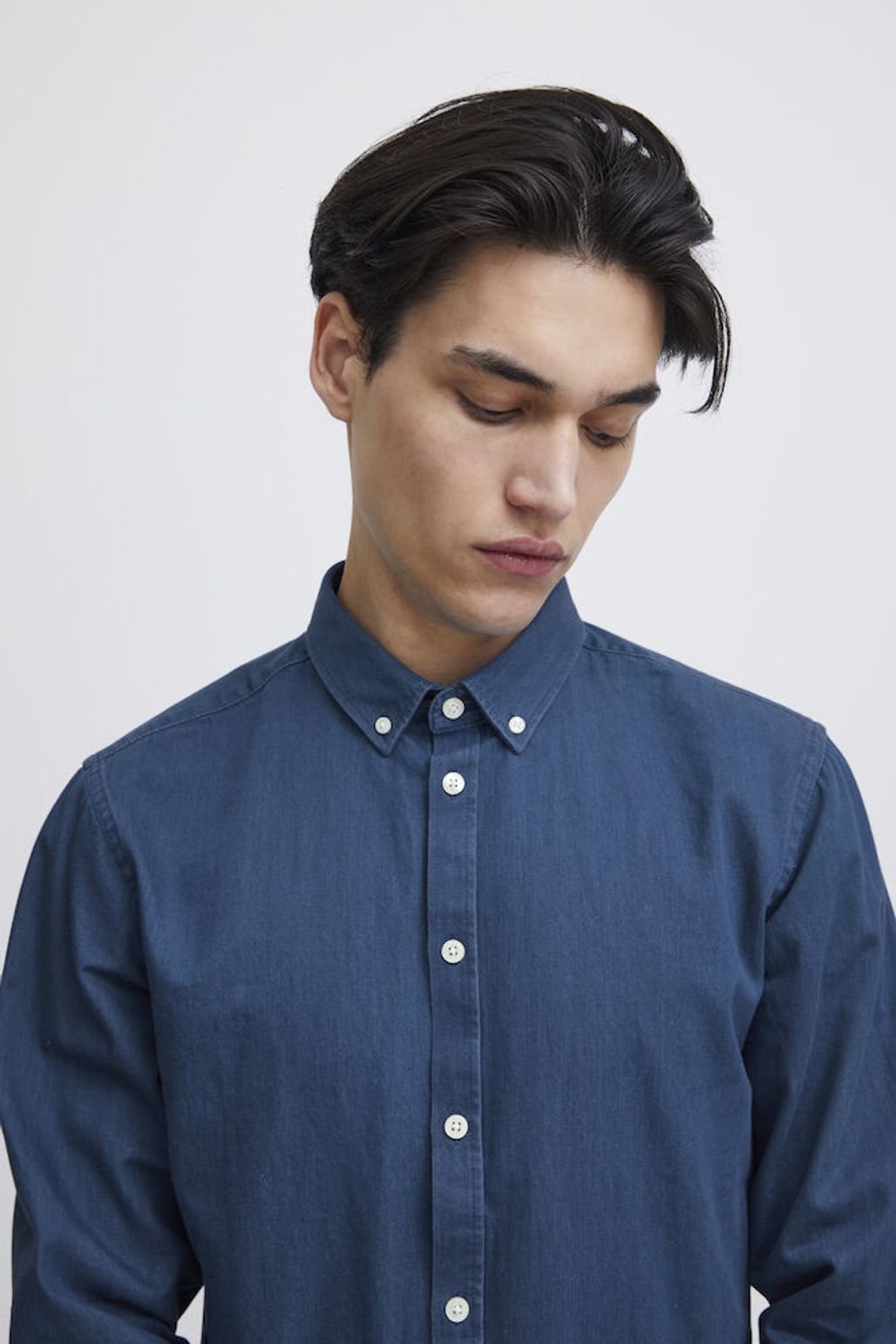 Denim Shirt Dark Blue