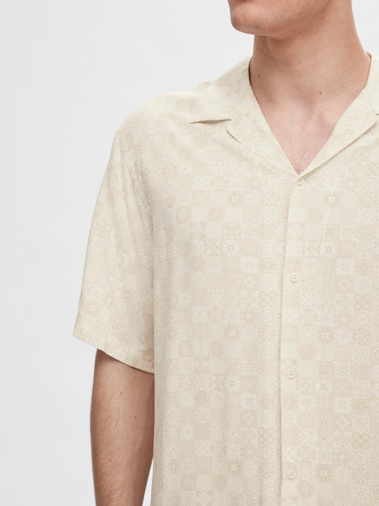 SELECTED HOMME Holiday Shirt White