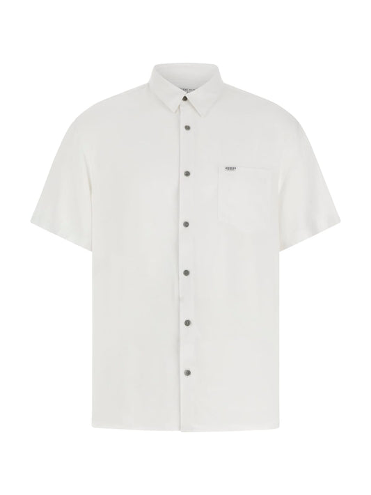GUESS Short Sleeve Shirt White