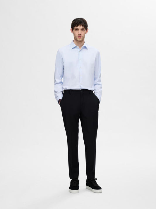 SELECTED HOMME Performance Suit Shirt BLUE