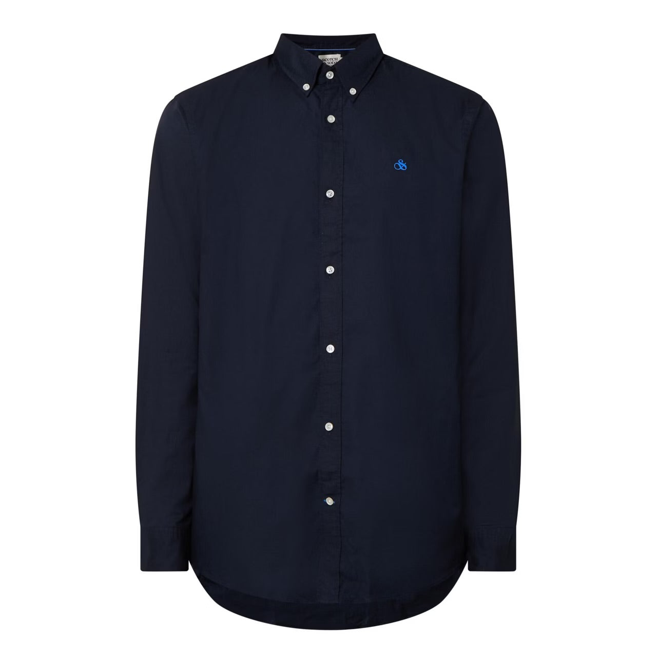 SCOTCH AND SODA Navy Blue Button-Down Shirt