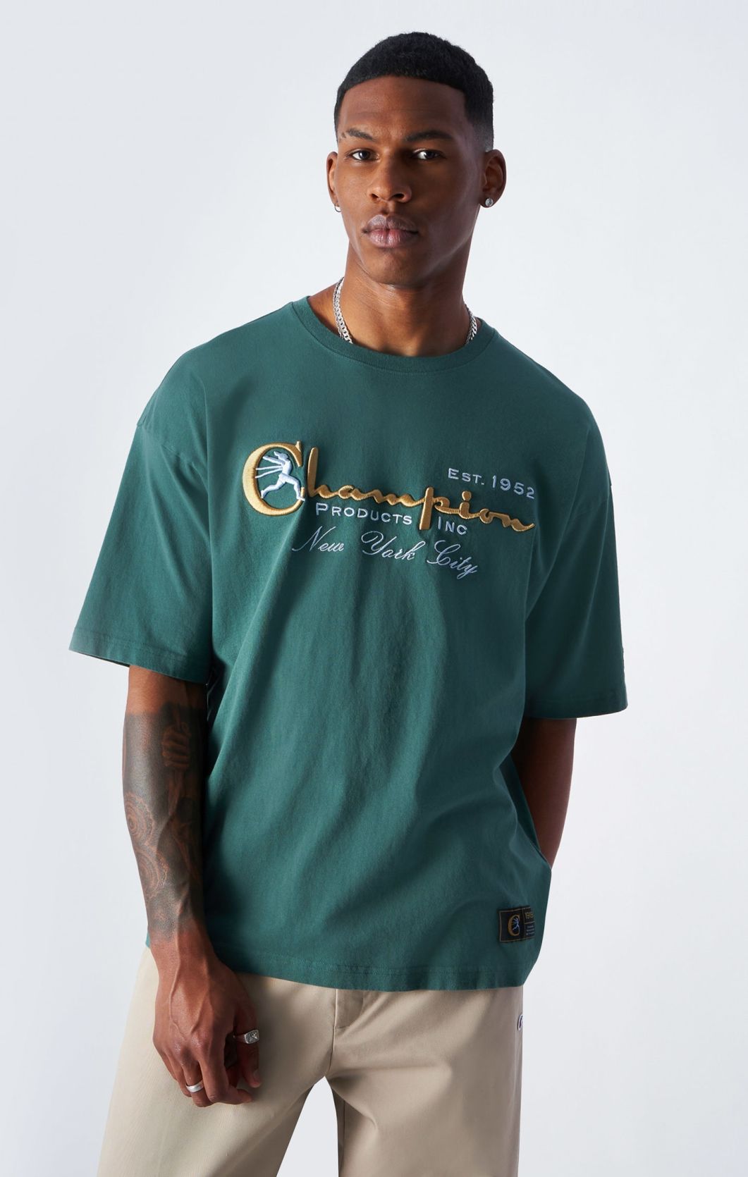 CHAMPION T Shirt GREEN