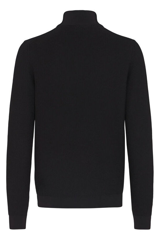 CASUAL FRIDAY Black 1/4 Zip