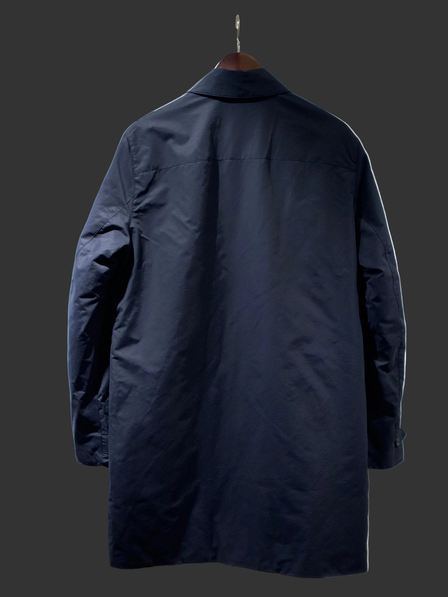 Men's Car Coat Mac - Navy