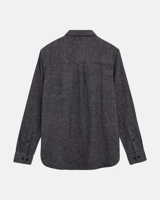 ANERKJENDT Grey Herringbone Shirt