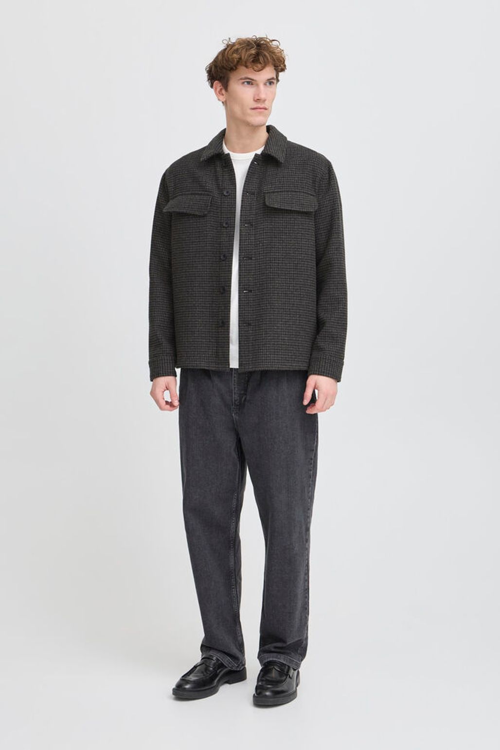 CASUAL FRIDAY Wool Mix Overshirt