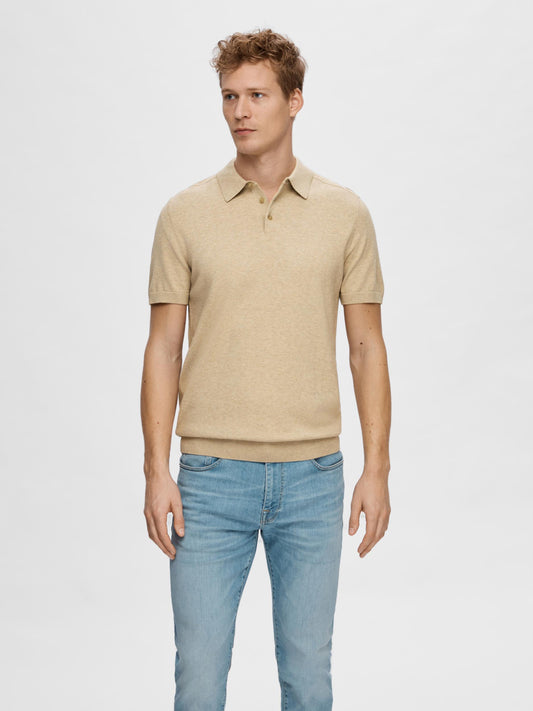SELECTED HOMME Polo Beige