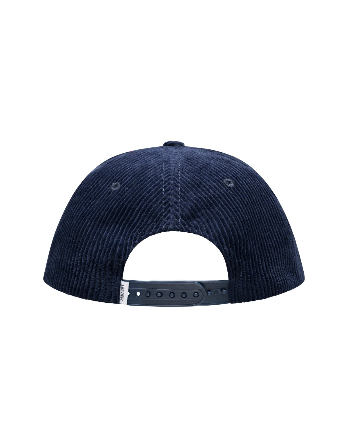 LES DEUX Corduroy Baseball Cap NAVY