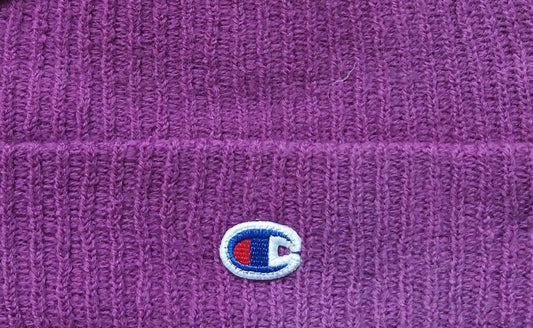 CHAMPION Beanie Hat Purple