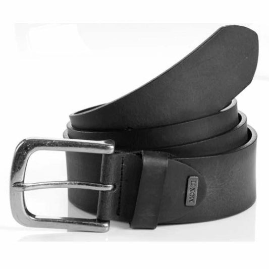 MONTI Leather Belt Black