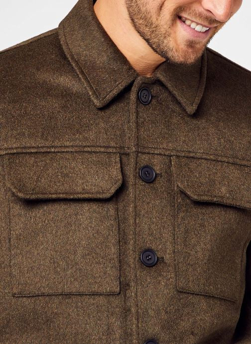 CASUAL FRIDAY Wool Jacket Green