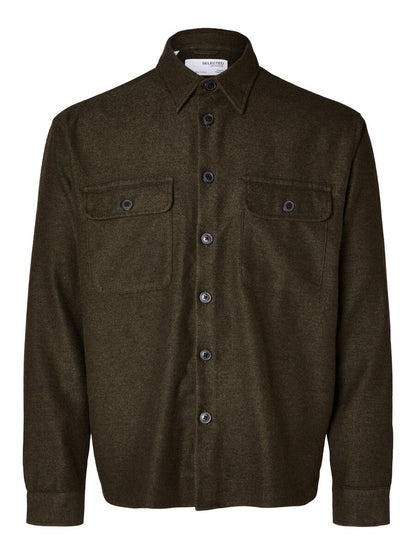 SELECTED HOMME Overshirt Green
