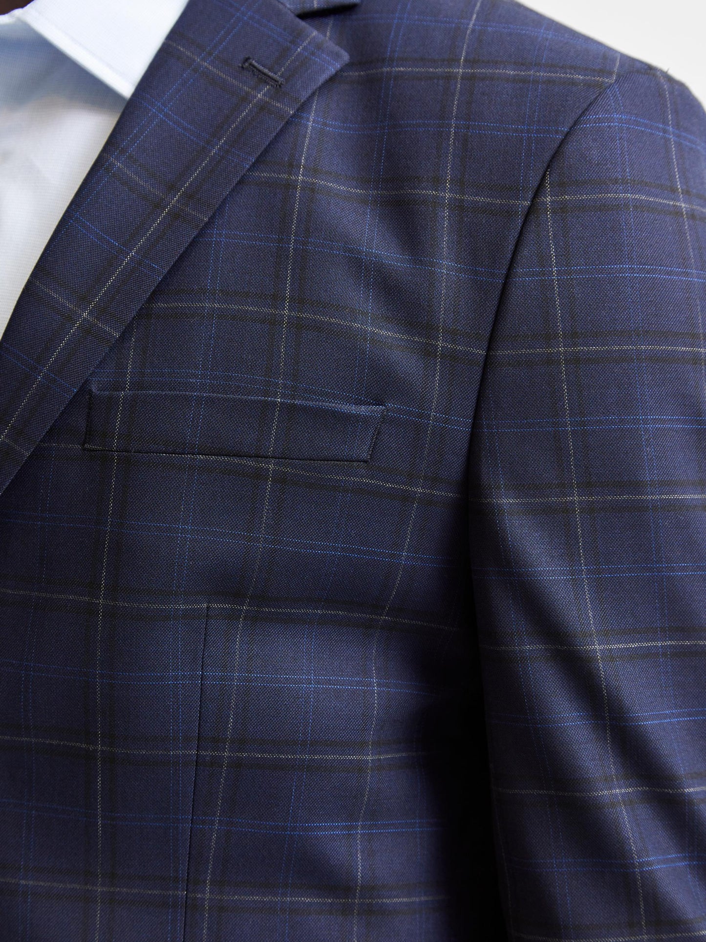 SELECTED HOMME Blazer Navy Check