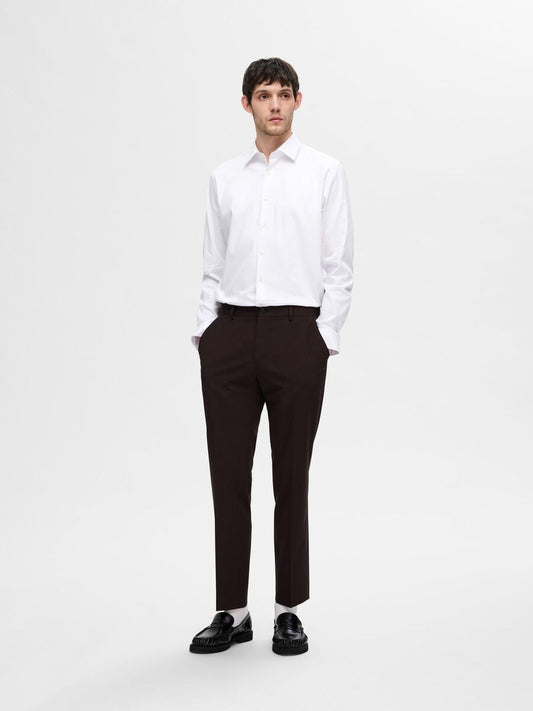 SELECTED HOMME Performance Suit Shirt WHITE