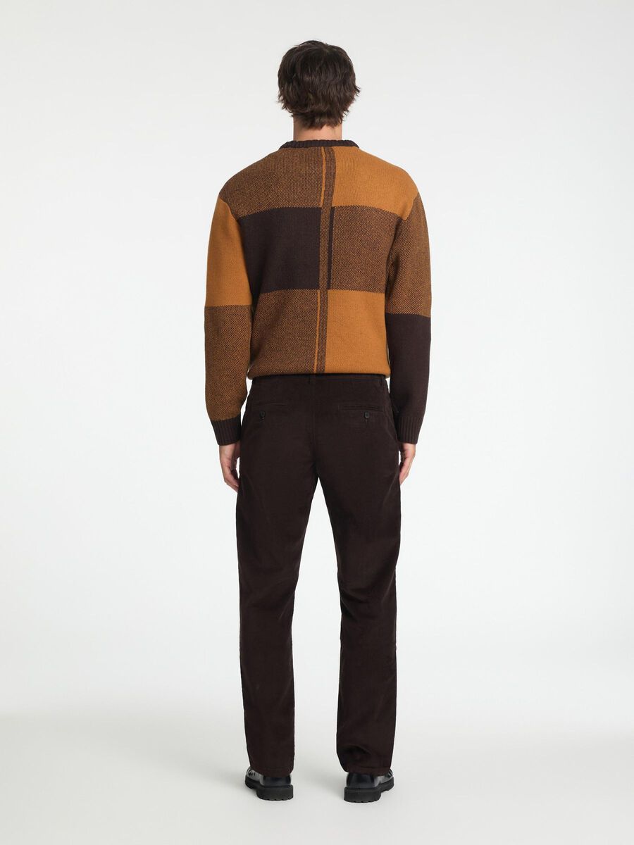 SELECTED HOMME Cord Trouser BROWN