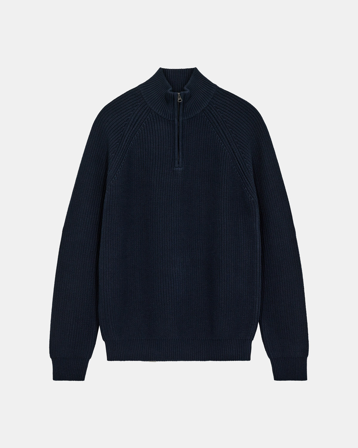 ANERKJENDT Navy 1/4 Zip Jumper