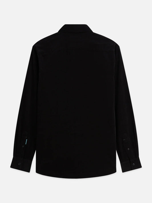 Scotch & Soda Black Fine Cord Shirt