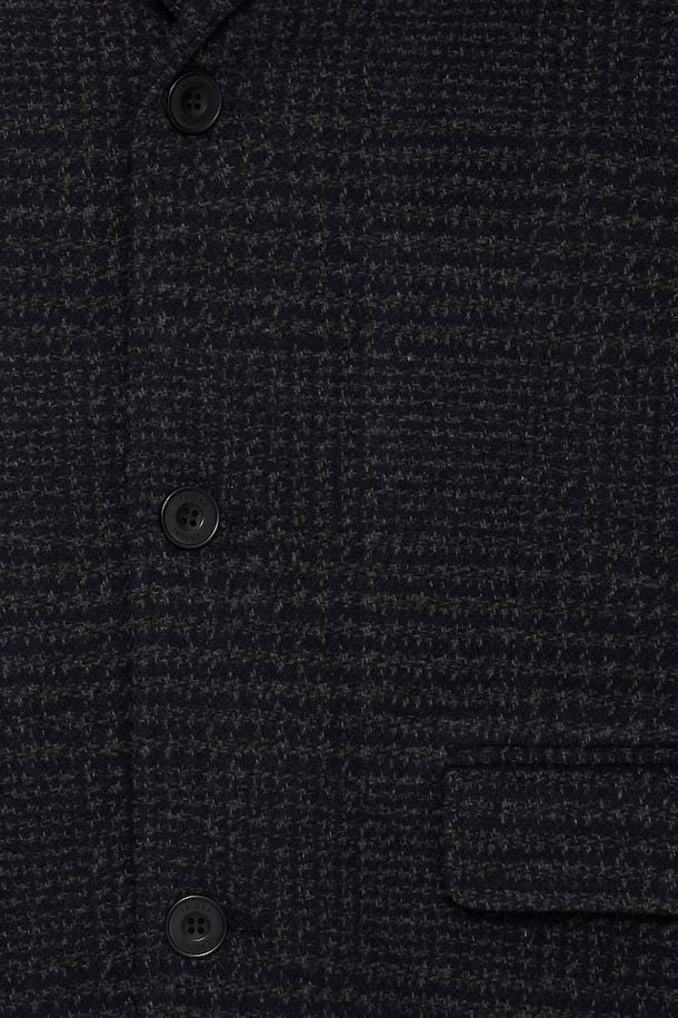 SOLID Wool Coat Black