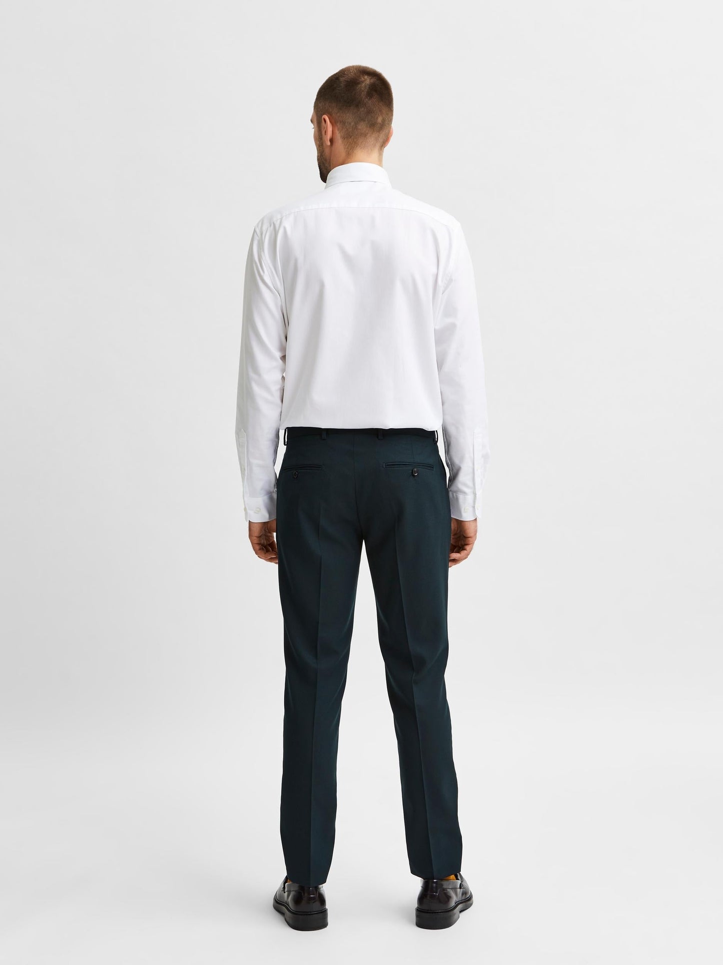 mens white dress shirt